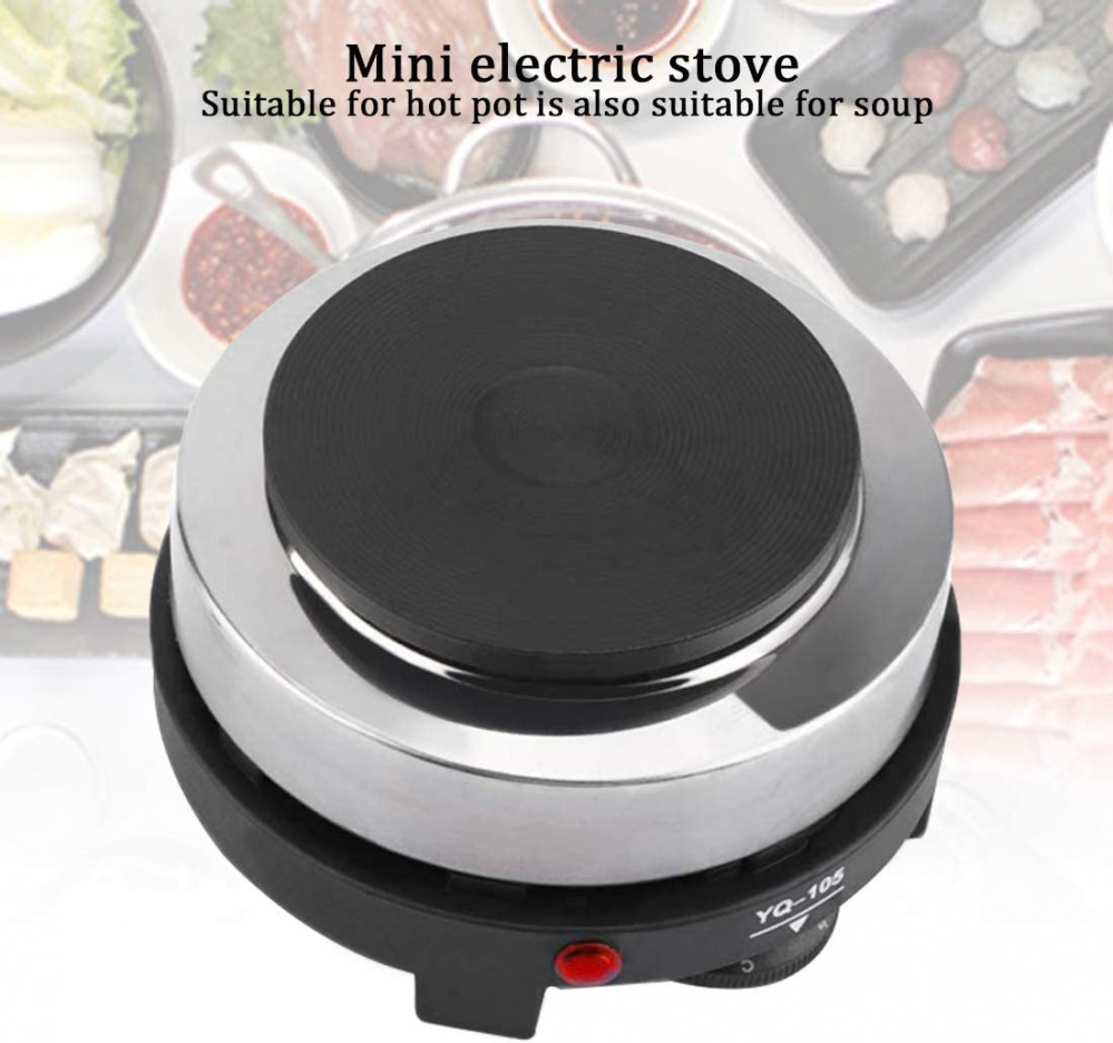 Mini Electric Heater Stove Hot Plate Portable Single Burner for Milk Water... - Fresh Stock Dated February 2026