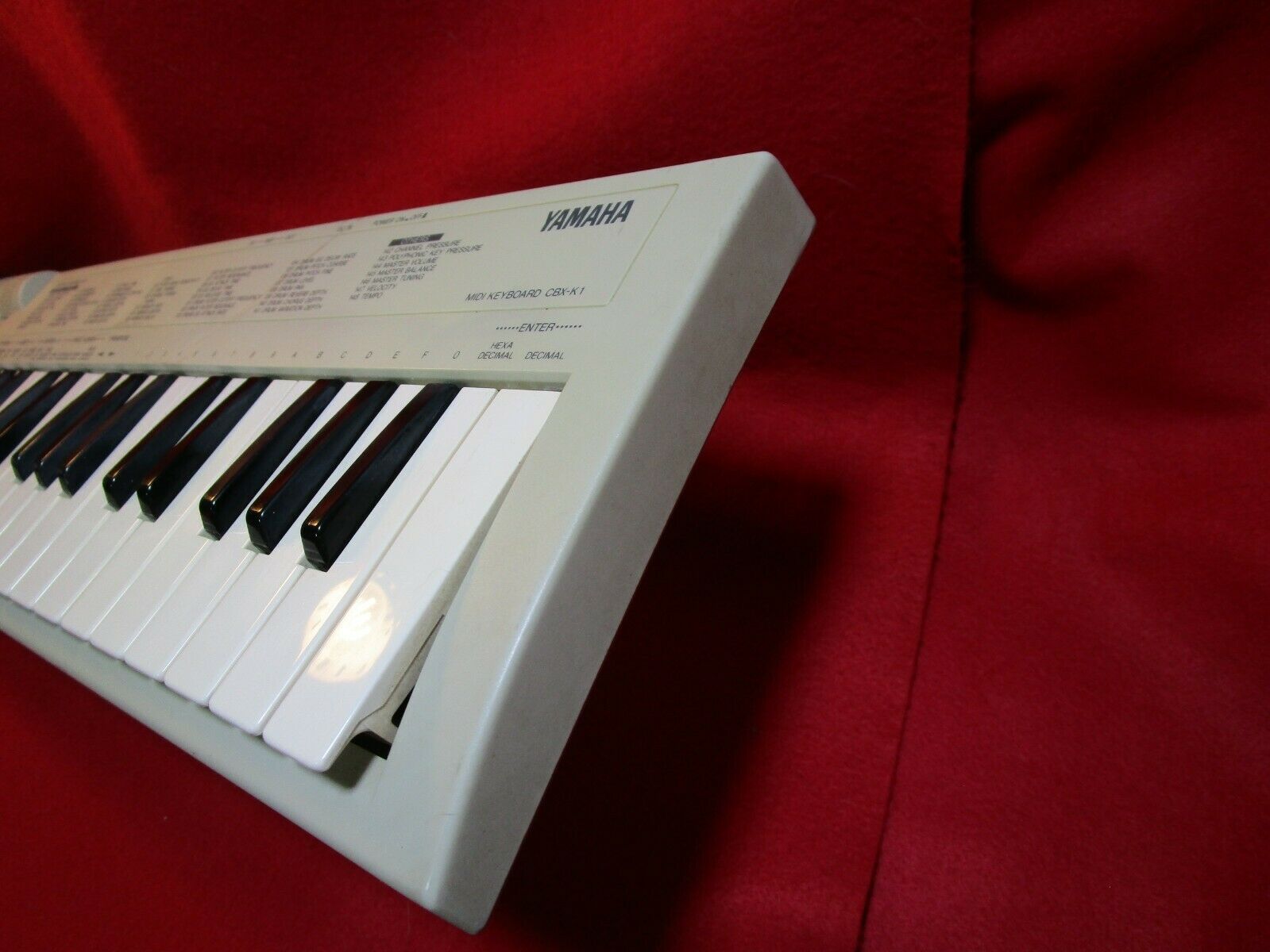 YAMAHA CBX-K1 37keys MINI MIDI KEYBOARD CONTROLLER Tested Expedited shipping - Fresh Stock Dated December 2025