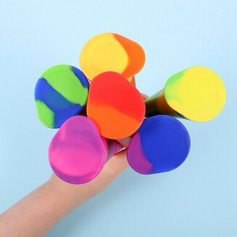 6pcs Silicone Ice Cream Maker Popsicle Mold Set Ice Pop Lolly Mold BPA Free - Fresh Stock Dated February 2026