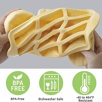 Popsicle Molds,  12 Pieces Silicone Popsicle Molds Easy-Release BPA-free Yellow - Fresh Stock Dated February 2026