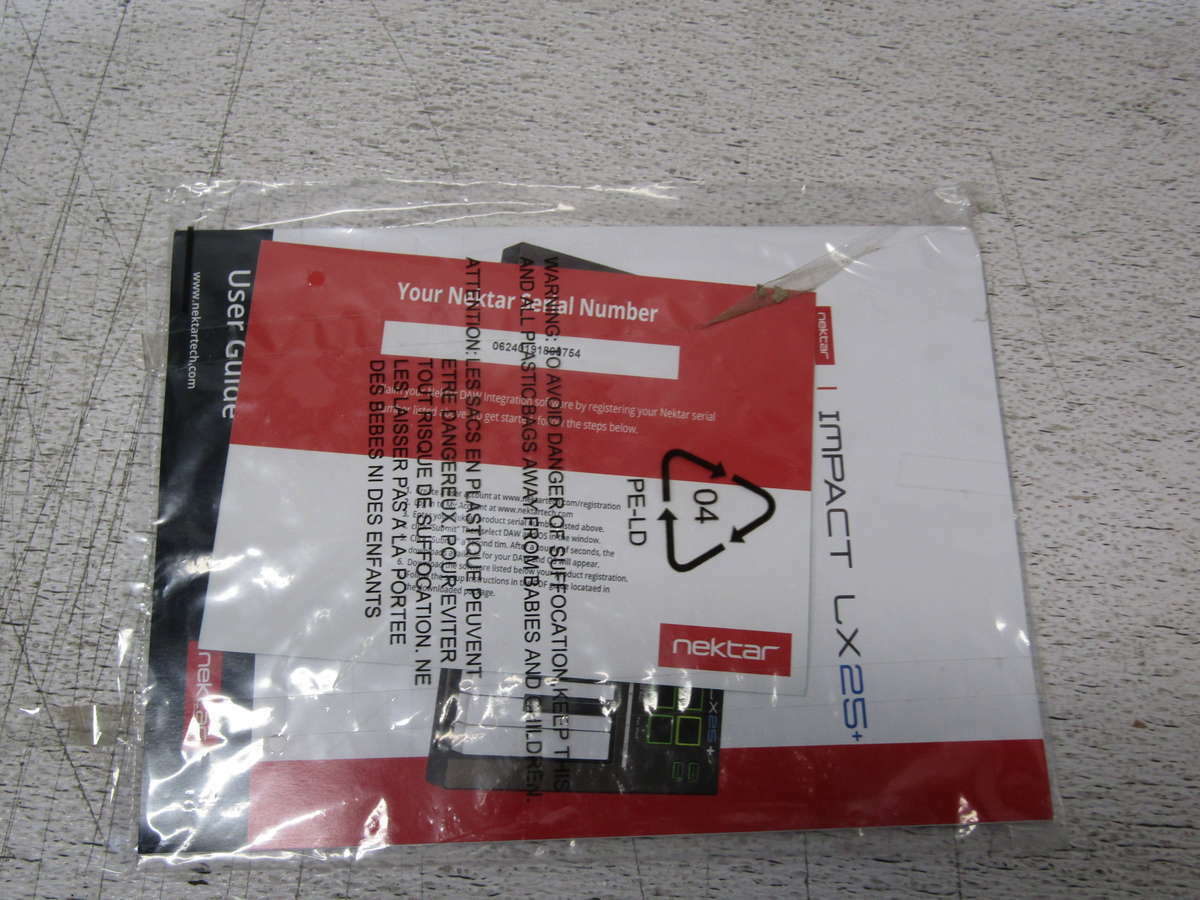 Nektar Impact LX25 MIDI Controller - Fresh Stock Dated December 2025