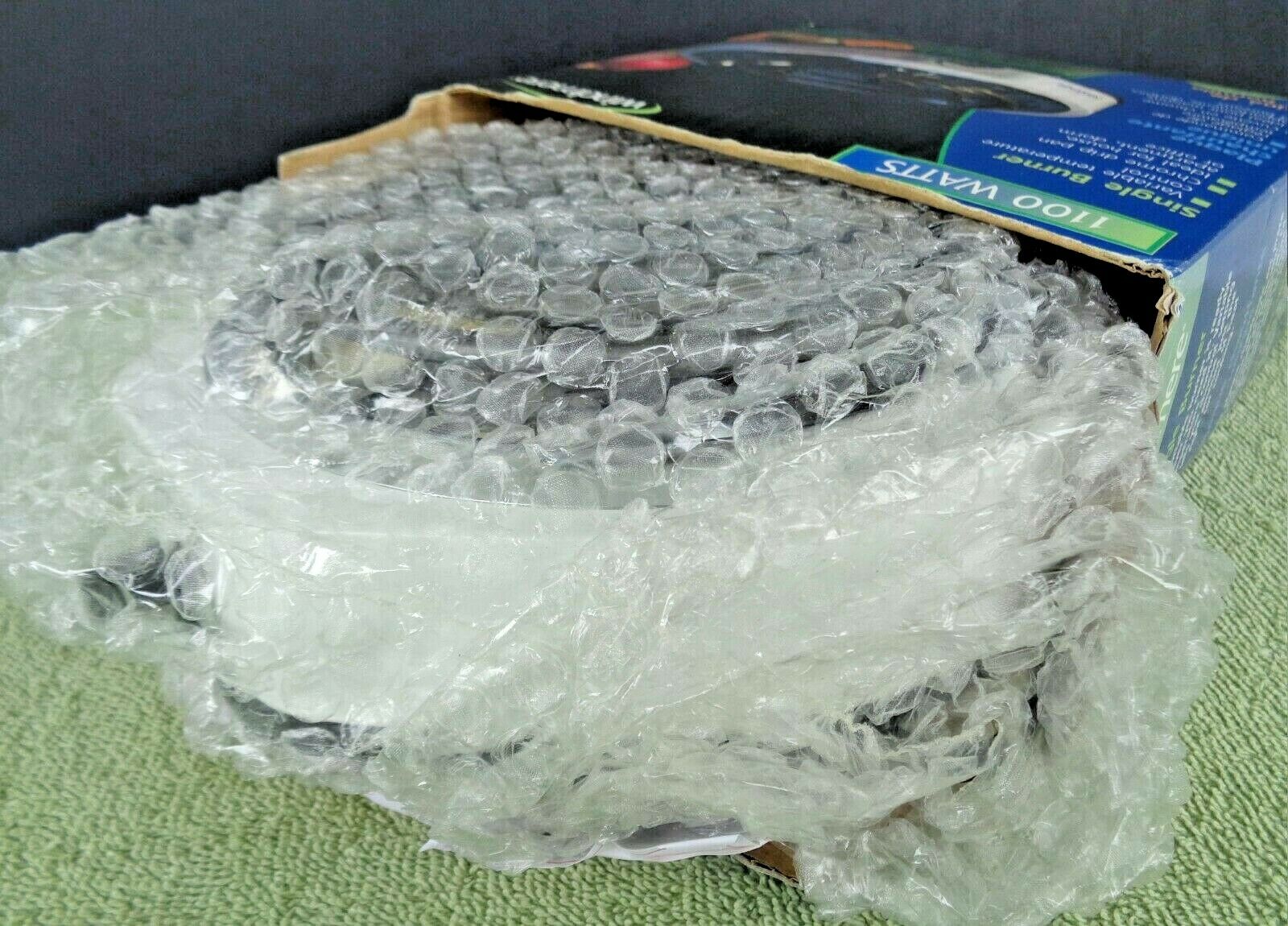 Windmere Single Burner- 1100 Watts- Temperature Control- Drip Pan- NEW NIB - Fresh Stock Dated February 2026