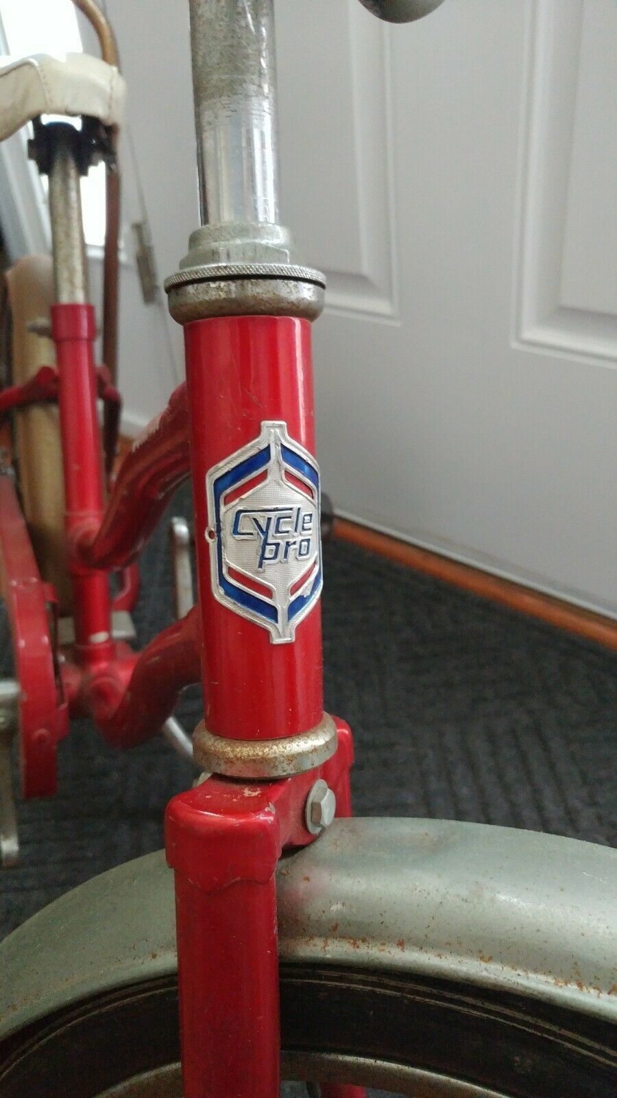 ** PICK UP ONLY ** Rare Vintage red bicycle Cycle Pro Junior kids bike - Fresh Stock Dated January 2026