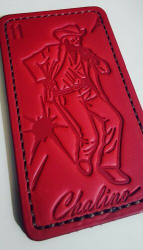 Eds Manifesto Chalino Red leather patch - Fresh Stock Dated January 2026