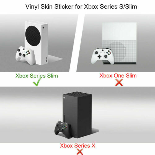 Xbox Series S Slim Console Controller Vinyl Skin Decal Naruto Uchiha Sasuke Wrap - Fresh Stock Dated February 2026