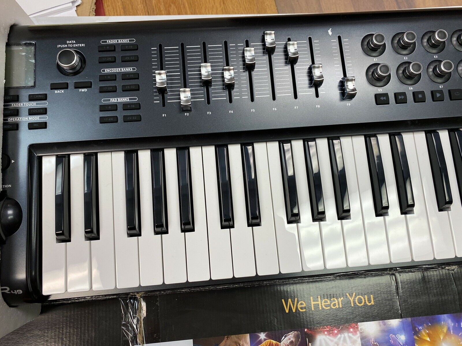 Behringer Motor 49 USB Midi Controller Keyboard, NIB. - Fresh Stock Dated December 2025