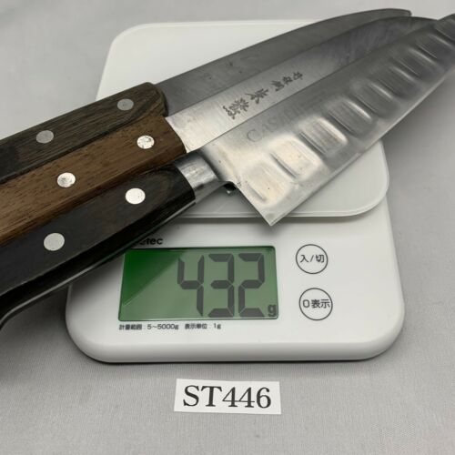 Damaged Lot of three Japanese Chef's Kitchen Knives  From Japan ST446 - Fresh Stock Dated January 2026