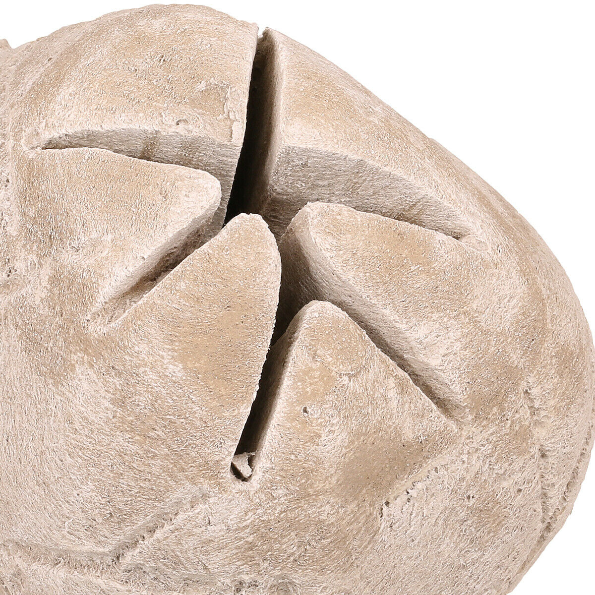 Flame Ceramic Propane Gel Ethanol Gas Fireplace Fire Pit Logs Sand Skull - Fresh Stock Dated January 2026