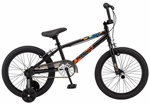 Mongoose Switch BMX Bike for Kids 18-Inch Wheels Includes Removable Training ... - Fresh Stock Dated January 2026