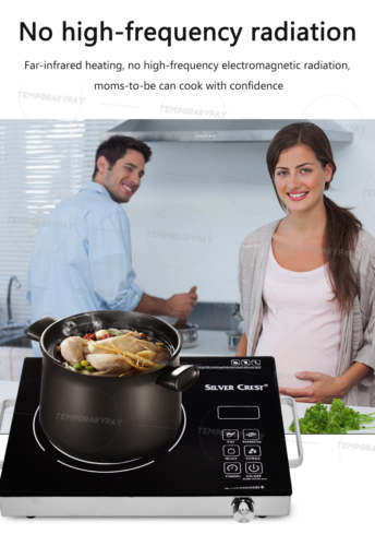 3500W Portable Induction Cooktop Countertop Single Cooker Burner Stove Hot Plate - Fresh Stock Dated February 2026