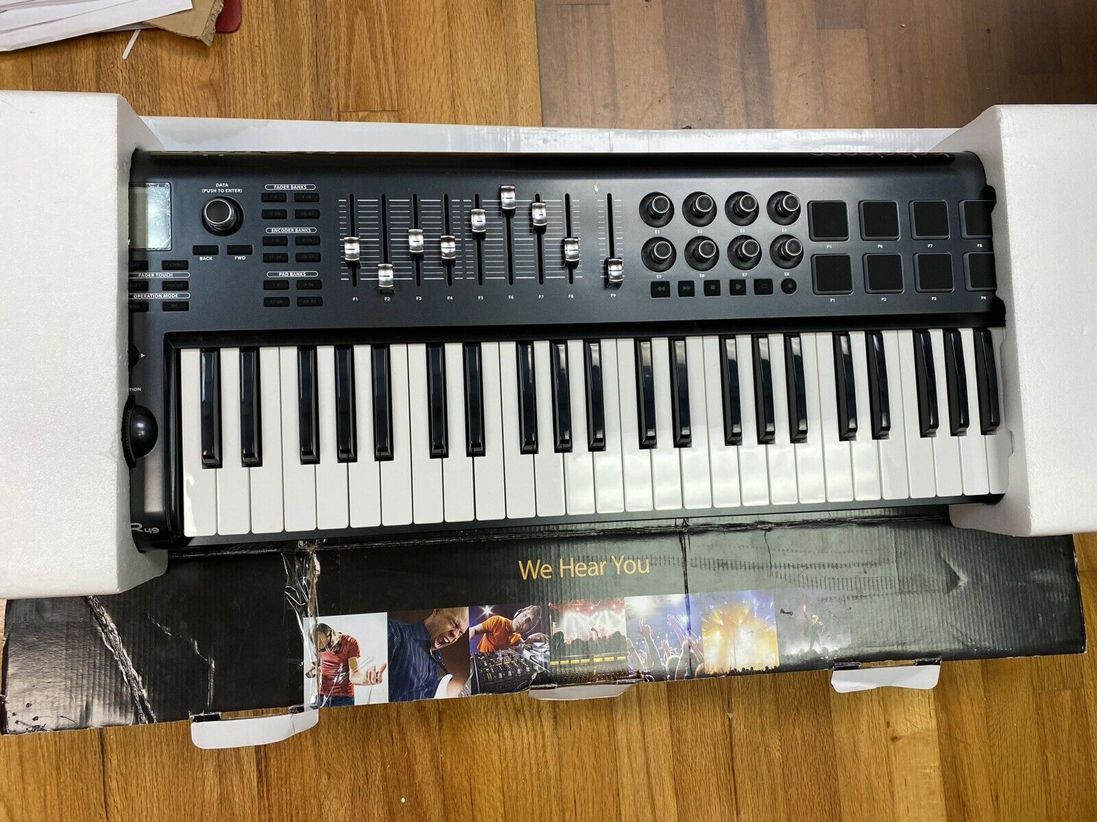 Behringer Motor 49 USB Midi Controller Keyboard, NIB. - Fresh Stock Dated December 2025