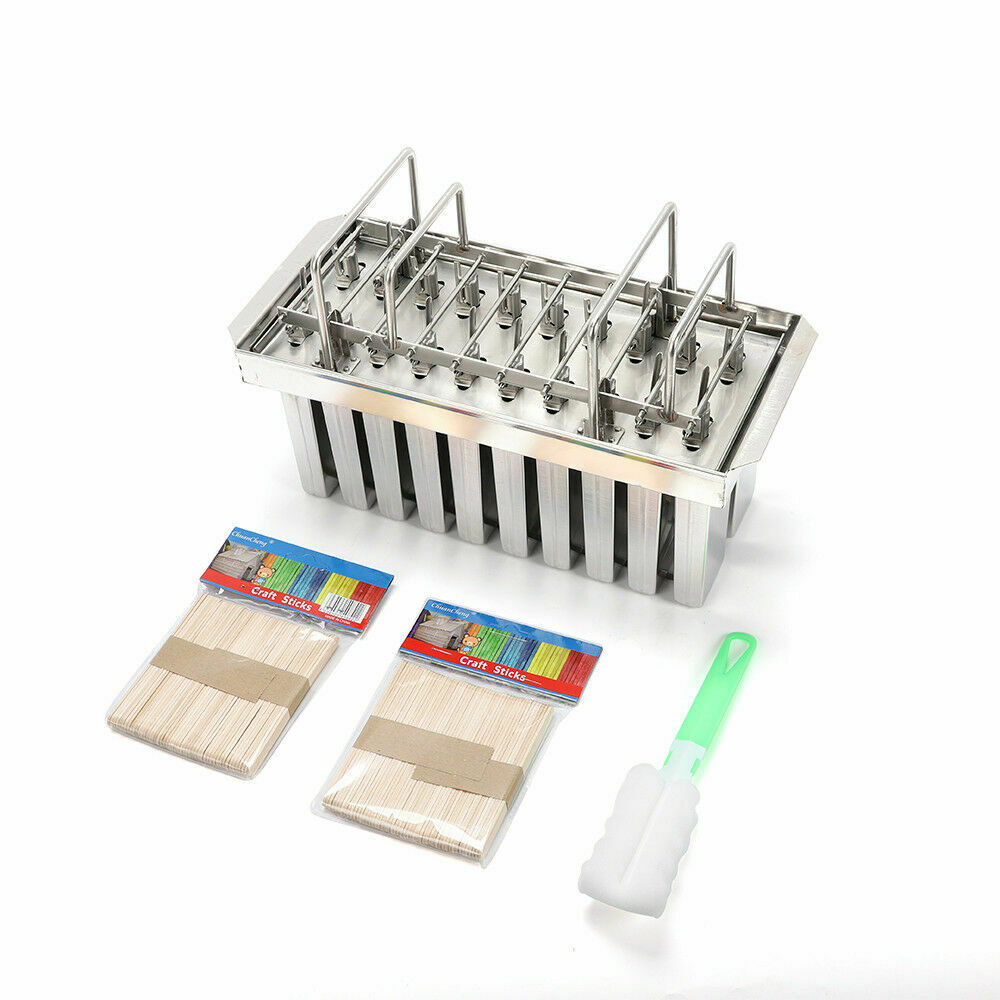20pcs  Ice Cream Stick Molds  Ice Pop Lolly Popsicle Ice Cream Stick Holder USA - Fresh Stock Dated January 2026
