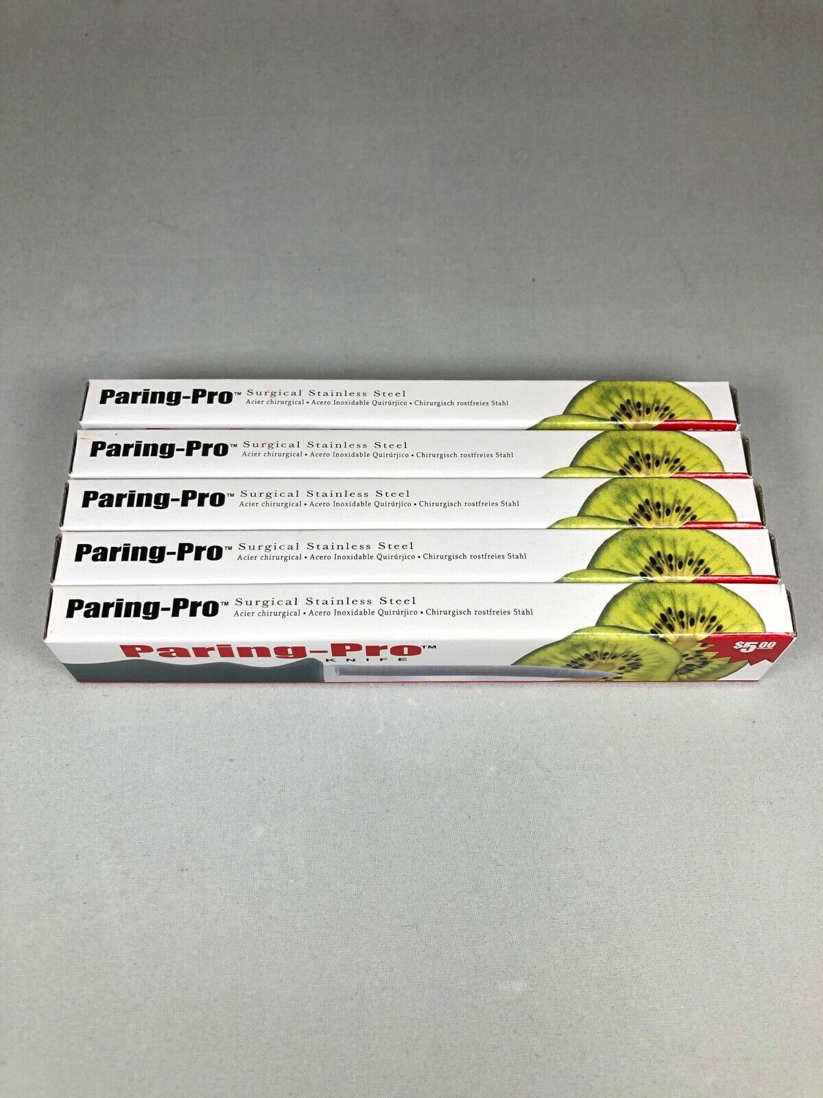 NEW Paring Pro Forever Sharp Surgical Stainless Steel Kitchen Knives - Fresh Stock Dated February 2026