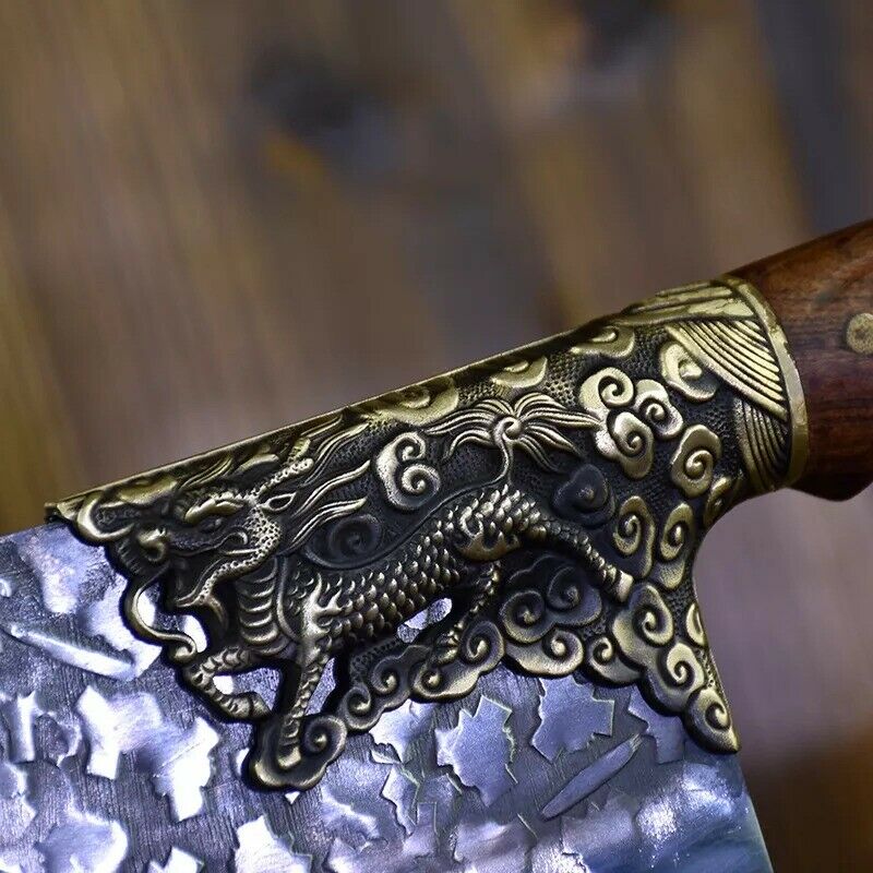 Butcher Knife Handmade Forged Kitchen Chef Knife Pro Razor Sharp Serbian Clad - Fresh Stock Dated January 2026