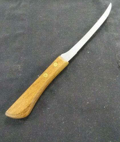 EKCO Eterna fruit and vegetable knife serrated wood handle - Fresh Stock Dated January 2026