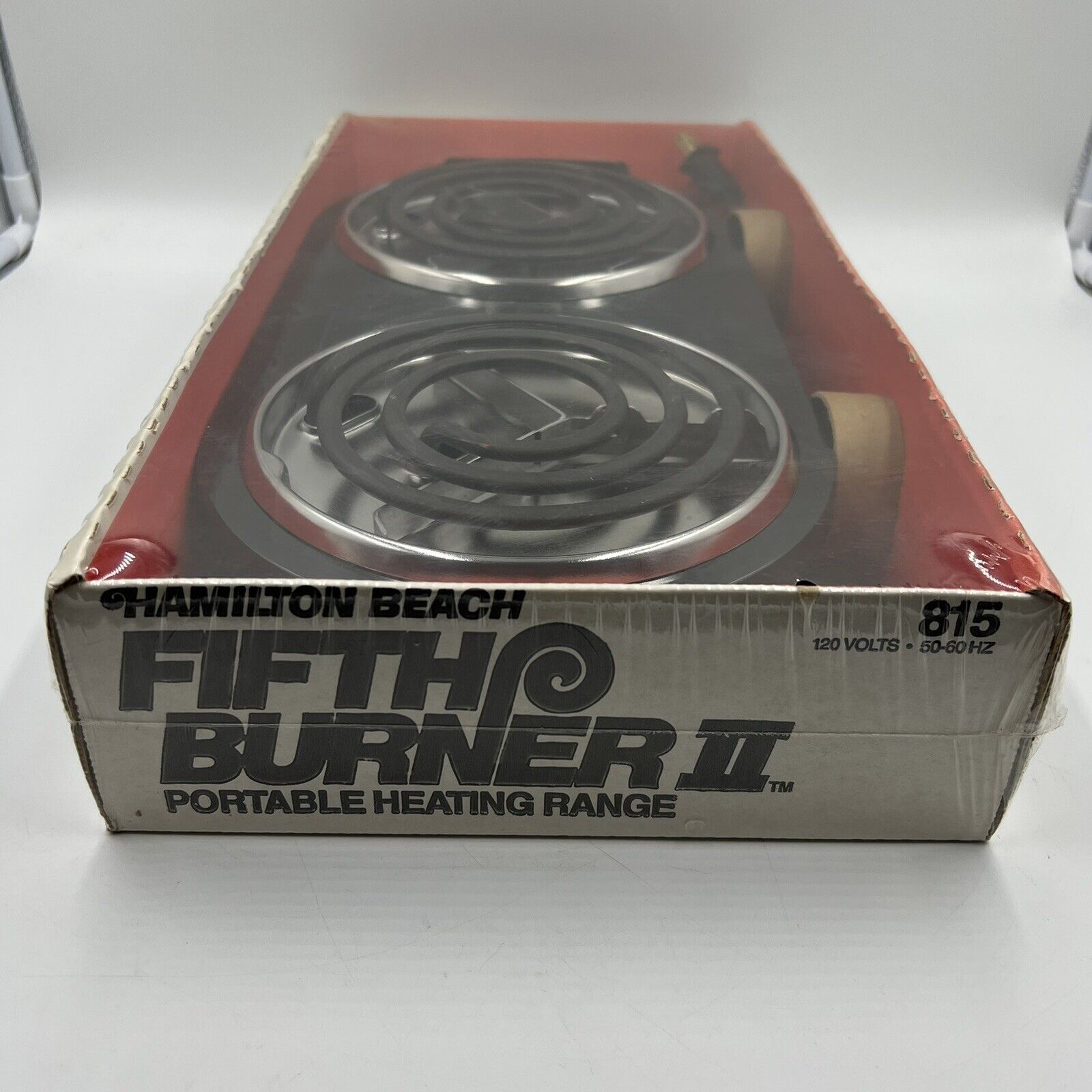 Hamilton Beach Fifth Burner II 2 Portable Heating Range Dual Hot Plate Sealed - Fresh Stock Dated February 2026