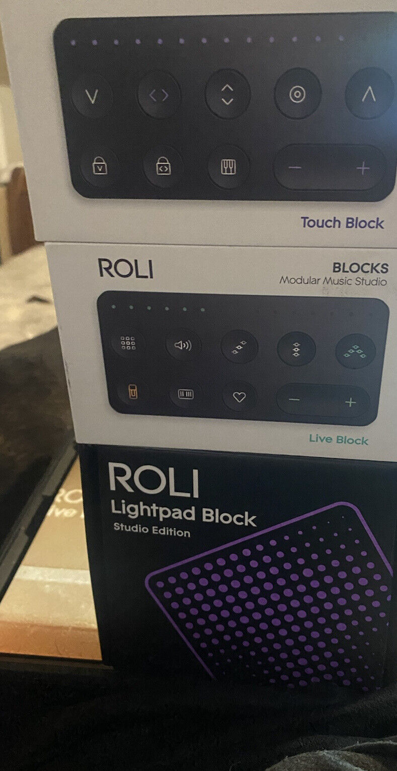 Roli Blocks Studio Edition Complete Collection With All Transferable Software! - Fresh Stock Dated December 2025