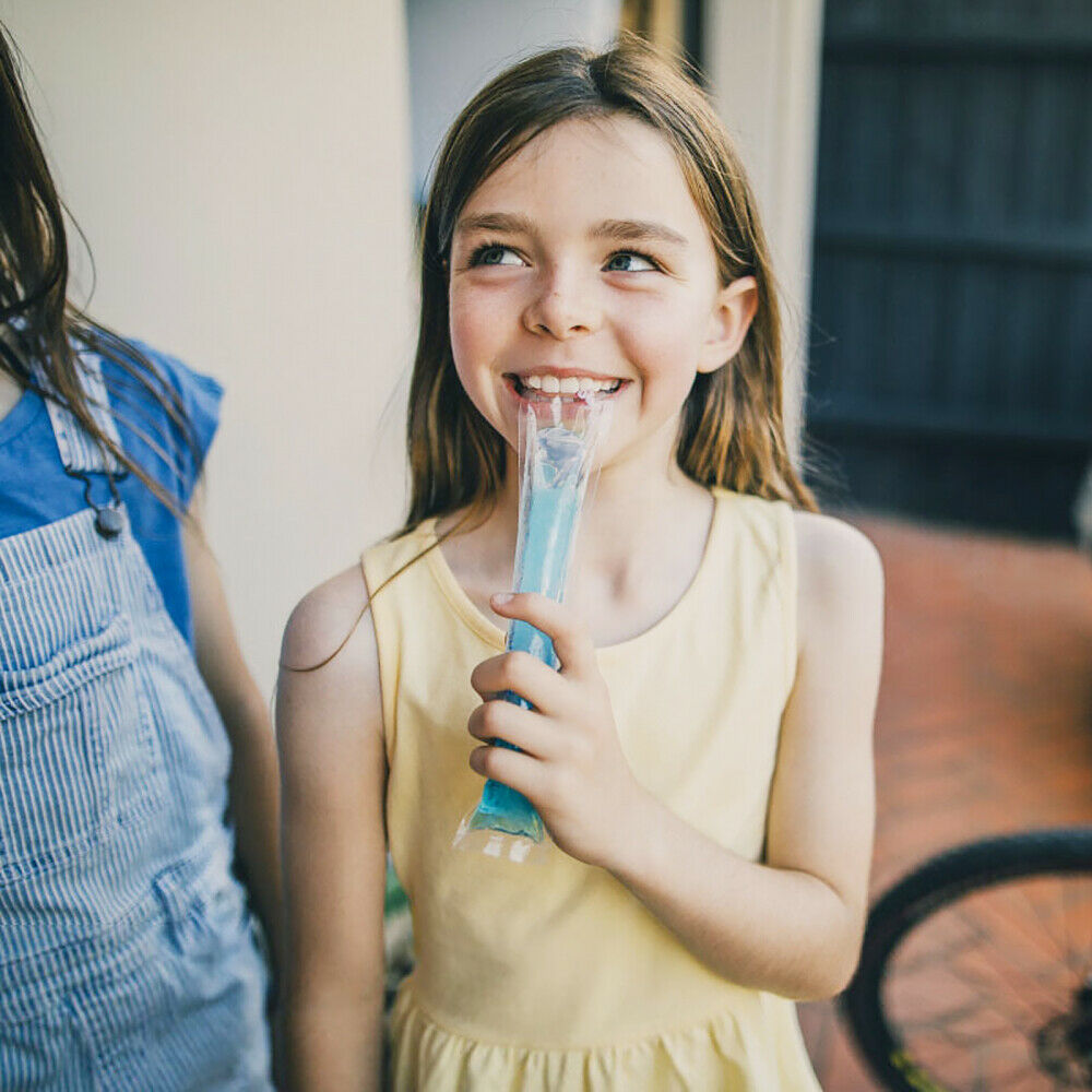 60pcs Disposable Portable Ice-lolly Packing Bags Ice Bags - Fresh Stock Dated February 2026