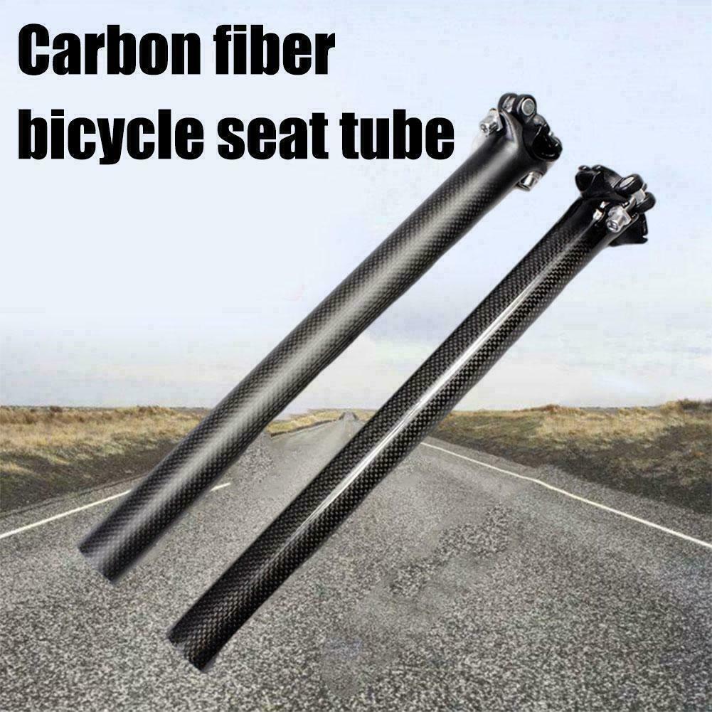 MTB /27.2/31.6mm 3K Carbon Fiber Mountain Road Bike Seat Tube Post Bicycle D5O9 - Fresh Stock Dated January 2026