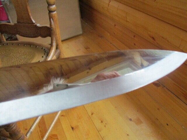 CUTCO French Chef Knife #1725 Brown Swirl Handle 9-1/4” 1989  Excellent shape - Fresh Stock Dated January 2026