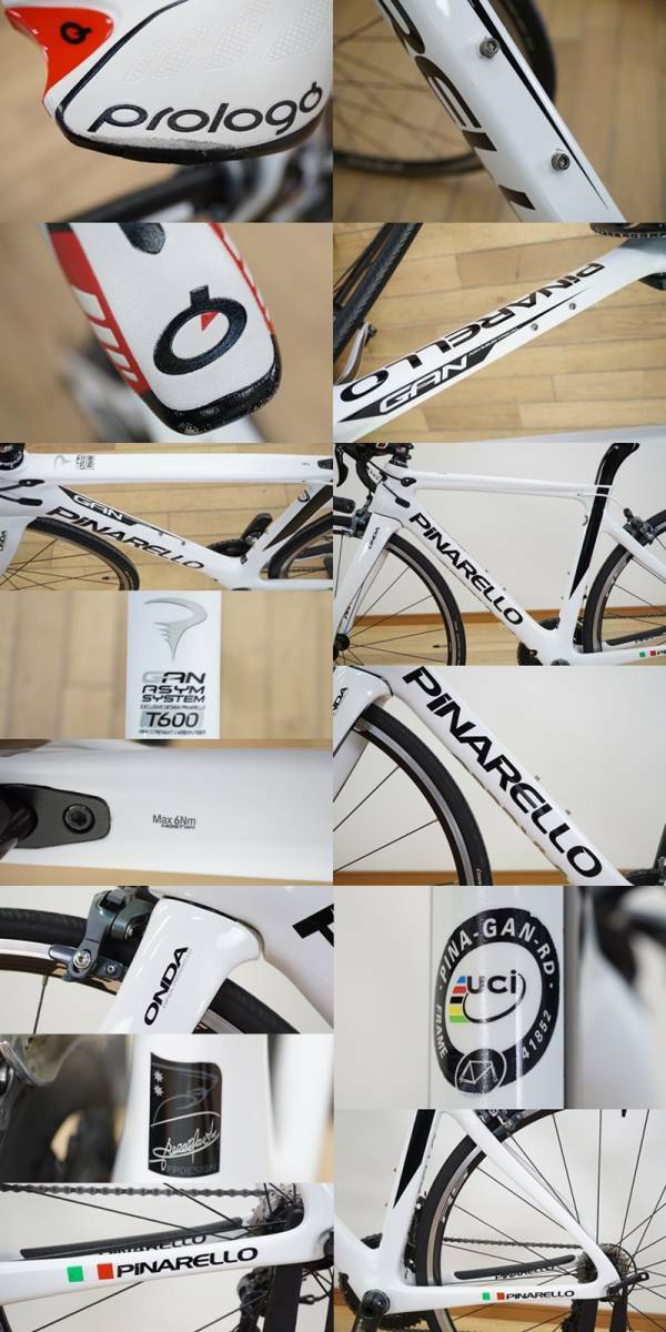 Pinarello  Gan T600 Carbon Road Bike size 465 105 Ultegra  Onda 700 - Fresh Stock Dated December 2025