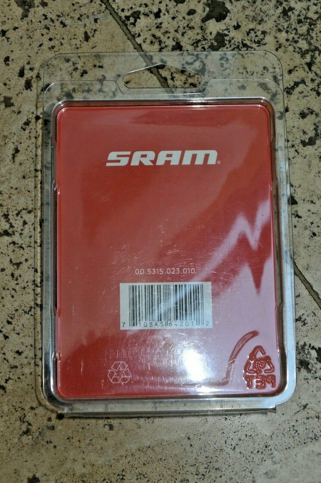 SRAM Disc Brake Pads - Sintered Compound, Steel Backed, Powerful, For Code 2011+ - Fresh Stock Dated December 2025