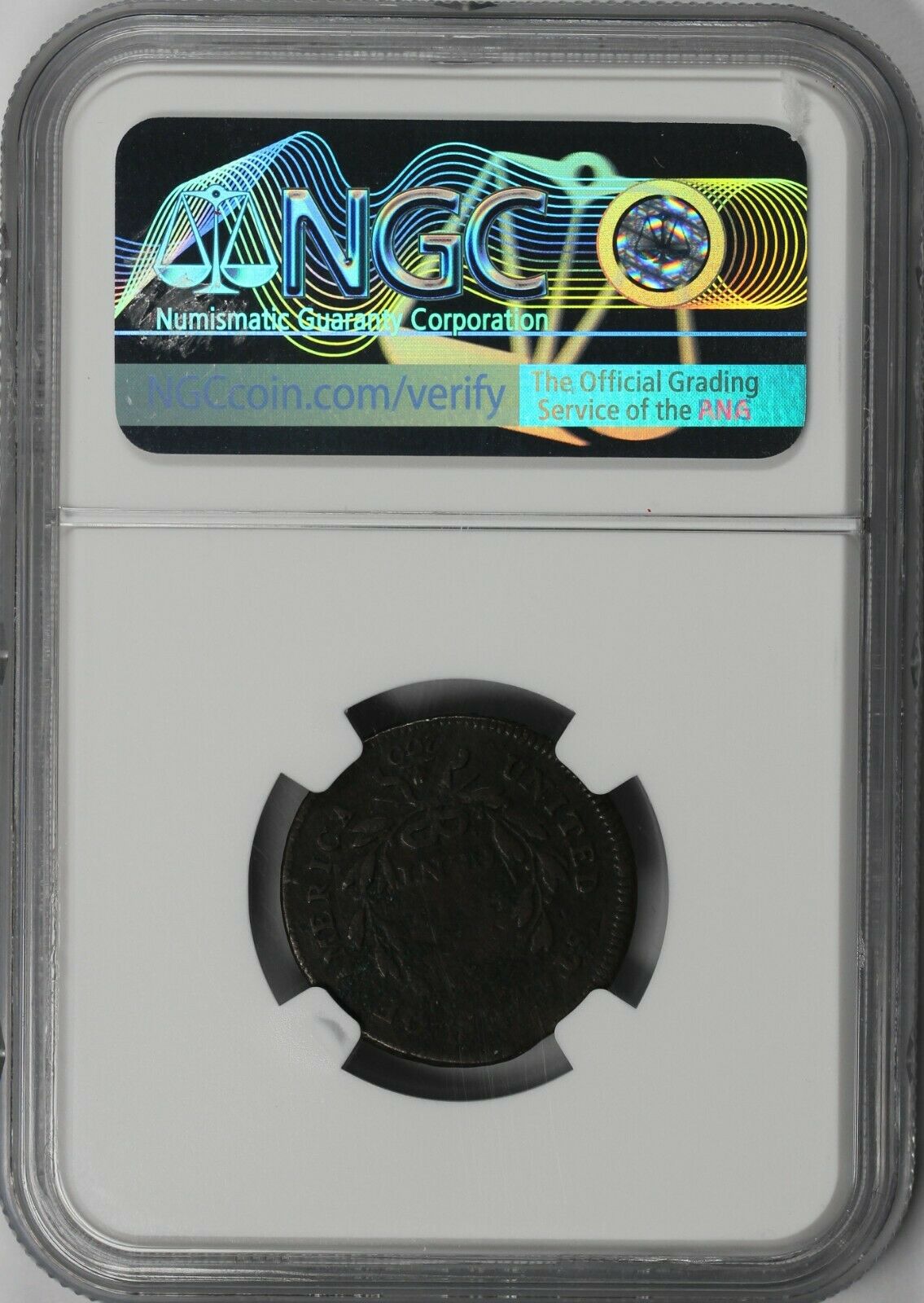 1795 1/2c C-1 Lettered Edge Liberty Cap Half Cent NGC FINE DETAILS CORROSION - Fresh Stock Dated December 2025