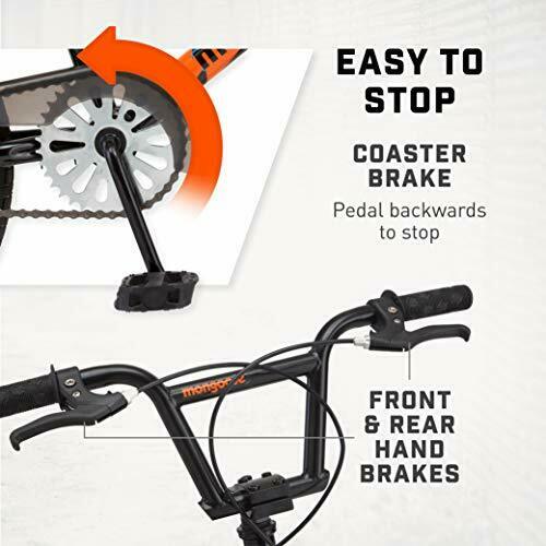 Mongoose Switch BMX Bike for Kids 18-Inch Wheels Includes Removable Training ... - Fresh Stock Dated January 2026