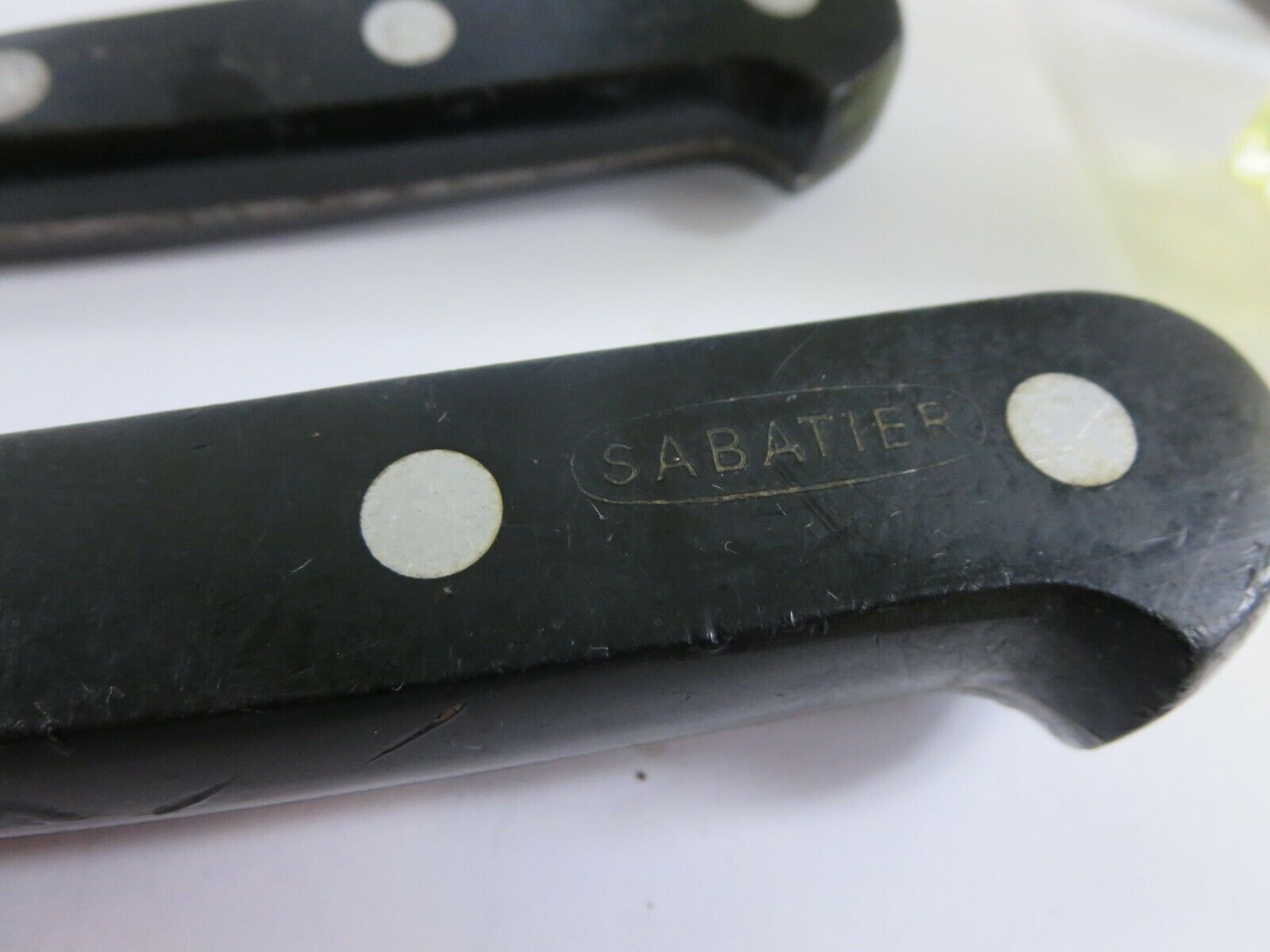 Lot of 2 Sabatier Professional Carbon Steel Slicing Kitchen Chef's Knife - Fresh Stock Dated January 2026