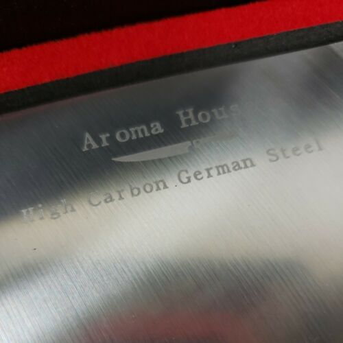 Aroma House High Carbon German Steel Restaurant Meat Cleaver Knife12