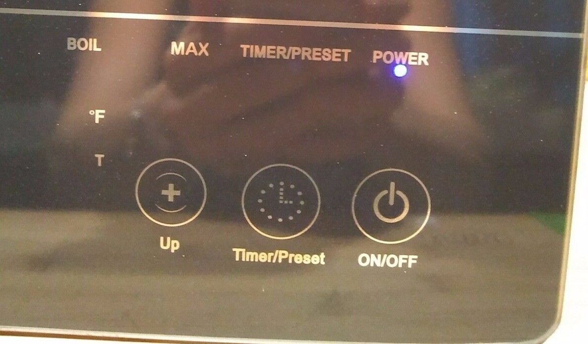 NEW Paula Deen 1500W LED Colored Glass Programmable Induction Cooktop Glass 120V - Fresh Stock Dated February 2026