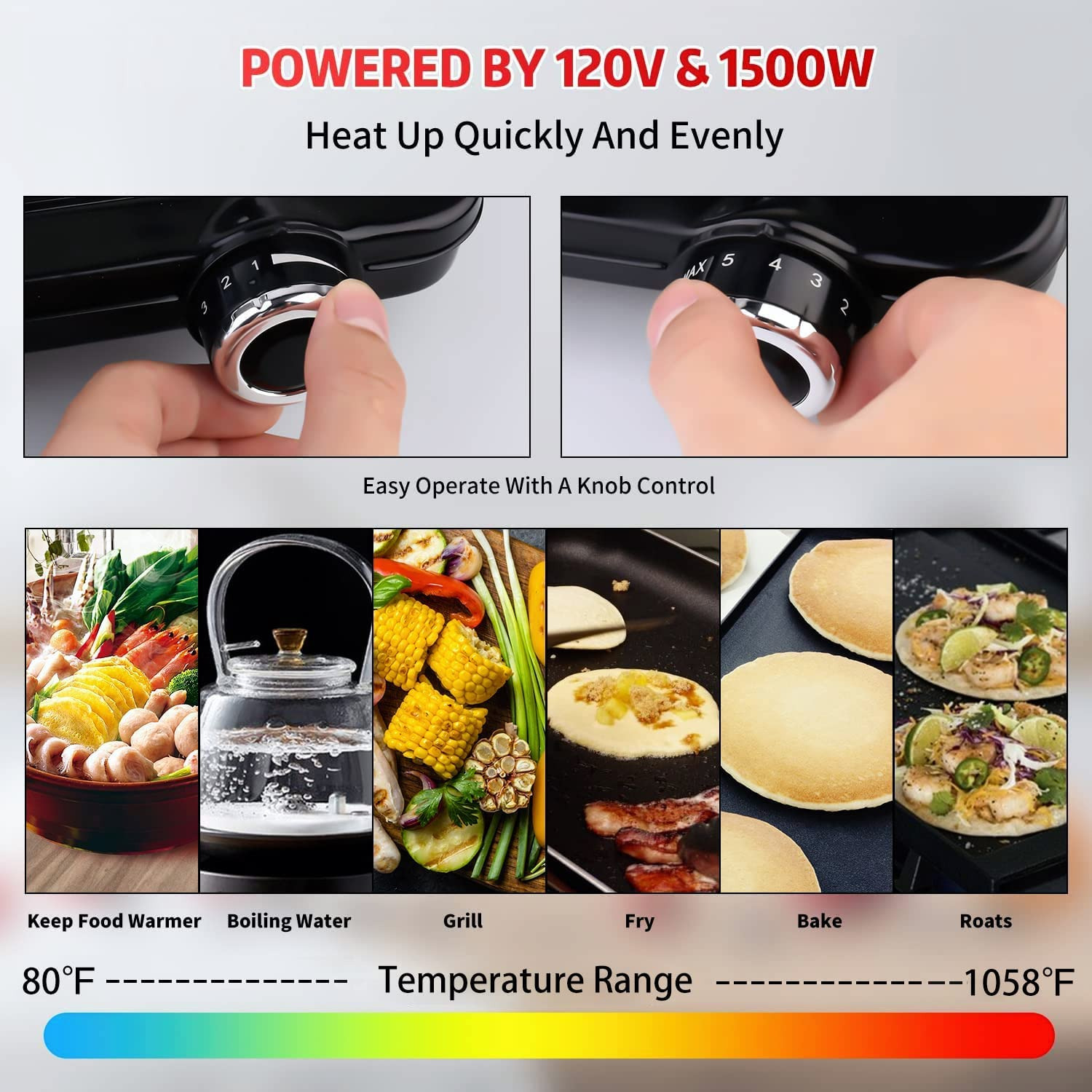 Hot Single Plate Portable Electric Burner Stove 1500W Countertop for Dorm home - Fresh Stock Dated February 2026
