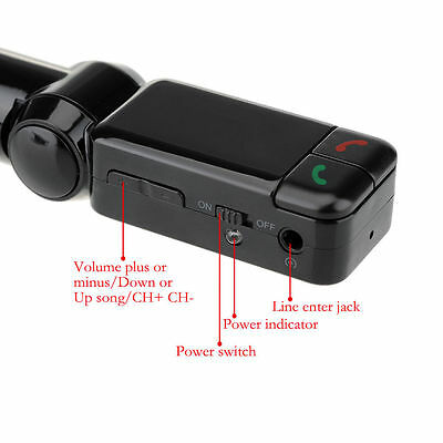 HandsFree Car Bluetooth USB Charger SD MP3 Stereo Music Device Transmitter Playe - Fresh Stock Dated December 2025