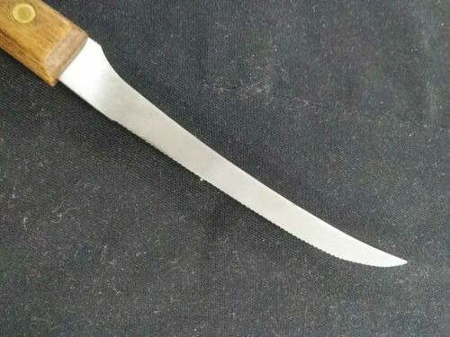EKCO Eterna fruit and vegetable knife serrated wood handle - Fresh Stock Dated January 2026
