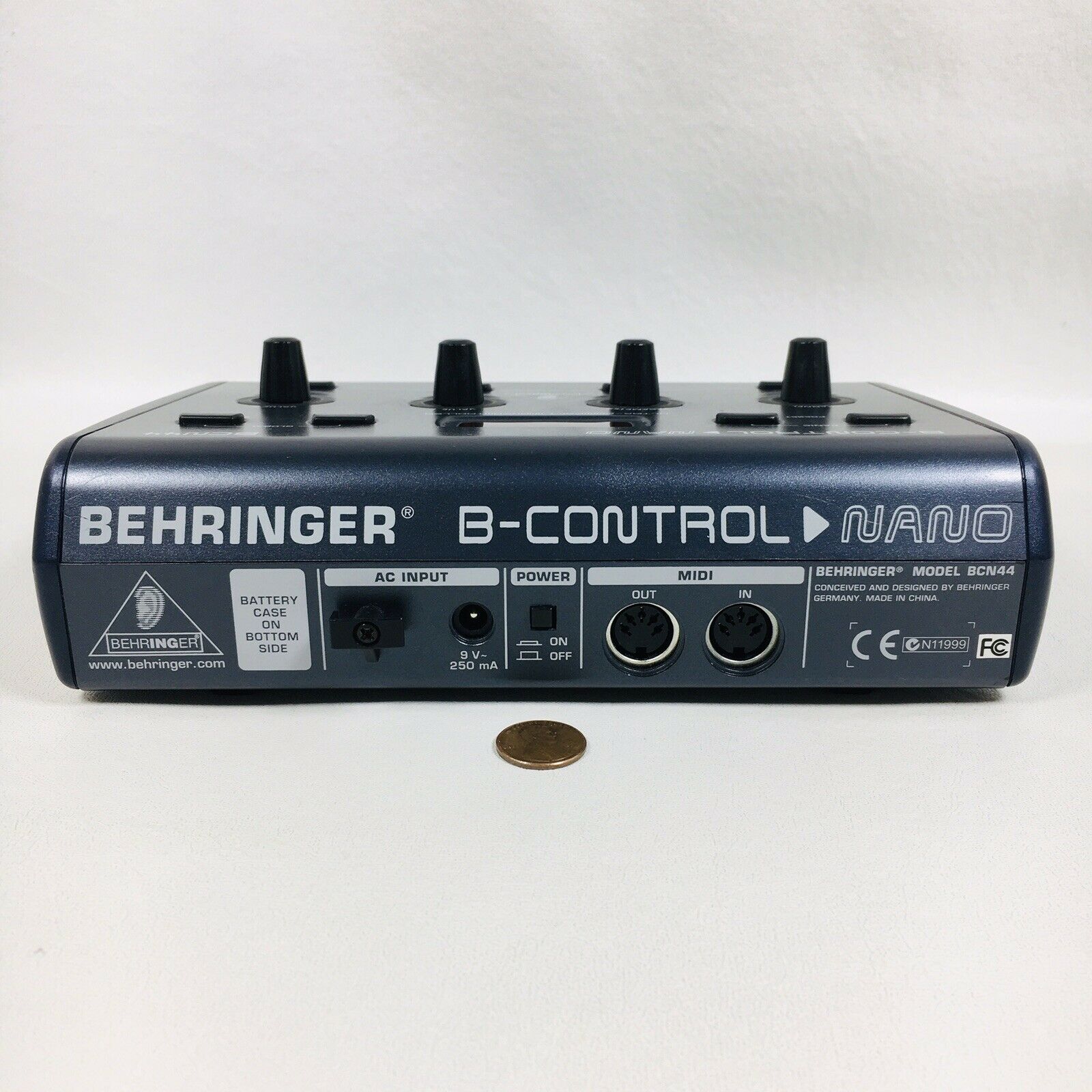 Behringer B-Control Nano BCN44 Rotary MIDI Controller Keyboard Control Surface - Fresh Stock Dated December 2025