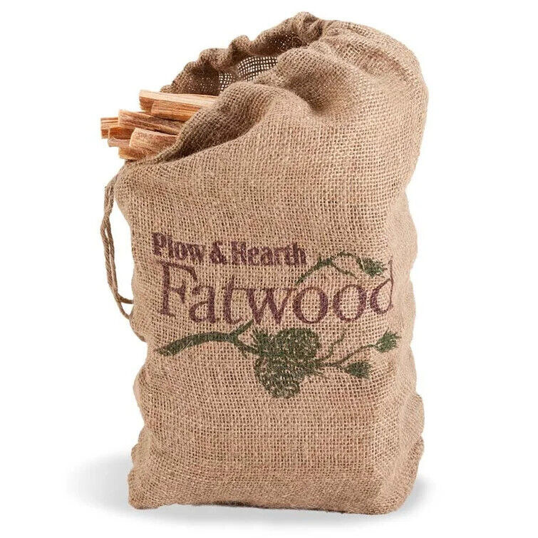 25 lbs Fatwood Fire Starter (Part number: 1171) by Plow & Hearth - Fresh Stock Dated January 2026