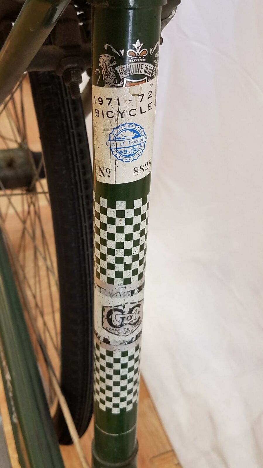 Coast King Deluxe Bicycle- Army Green - Fresh Stock Dated January 2026