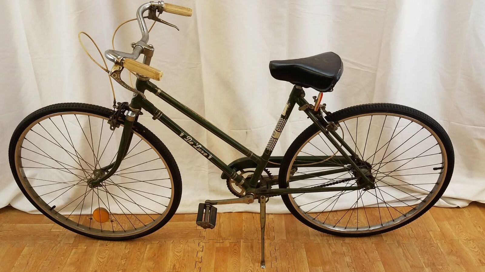Coast King Deluxe Bicycle- Army Green - Fresh Stock Dated January 2026