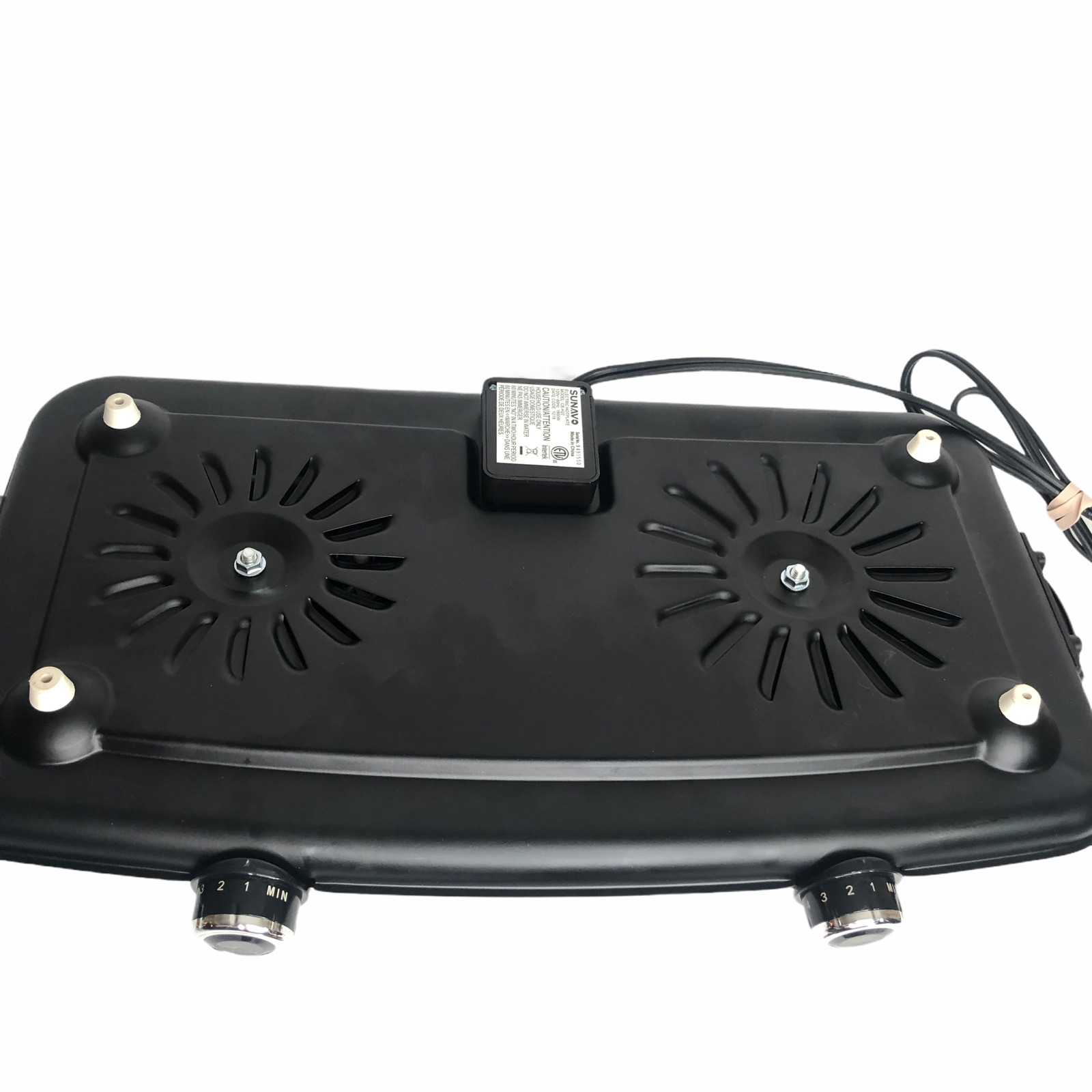 SUNAVO Hot Plate Portable Cooking Electric Double Burner CB-H22 Tested EUC - Fresh Stock Dated February 2026