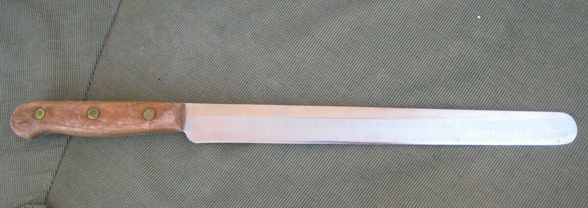 Vintage Chicago Cutlery Walnut Collection 10” Slicing  Knife RB10S - Fresh Stock Dated January 2026