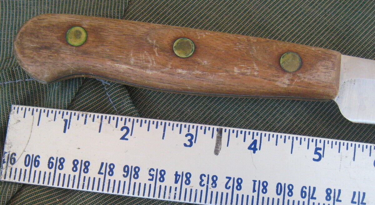 Vintage Chicago Cutlery Walnut Collection 10” Slicing  Knife RB10S - Fresh Stock Dated January 2026