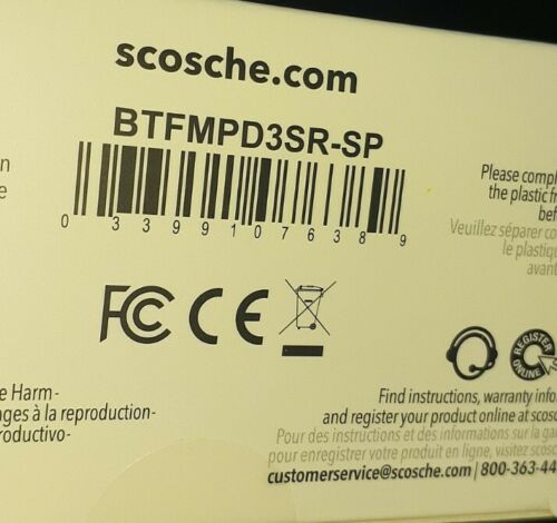 SCOSCHE BTFREQ-Pro Wireless Hands Free Car Kit Bluetooth + 2 USB Charging Ports - Fresh Stock Dated December 2025