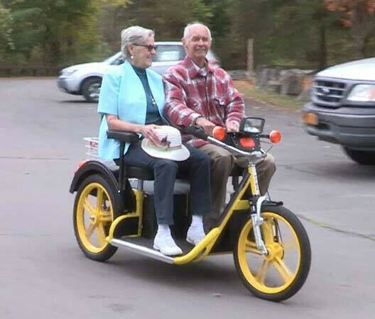 Palmer Industries Twosome Two seats Electric tricycle scooter - Fresh Stock Dated December 2025