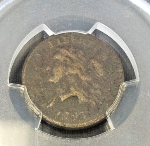 1793 1/2 CENT PCGS VF DETAILS DAMAGE (2376) - Fresh Stock Dated December 2025