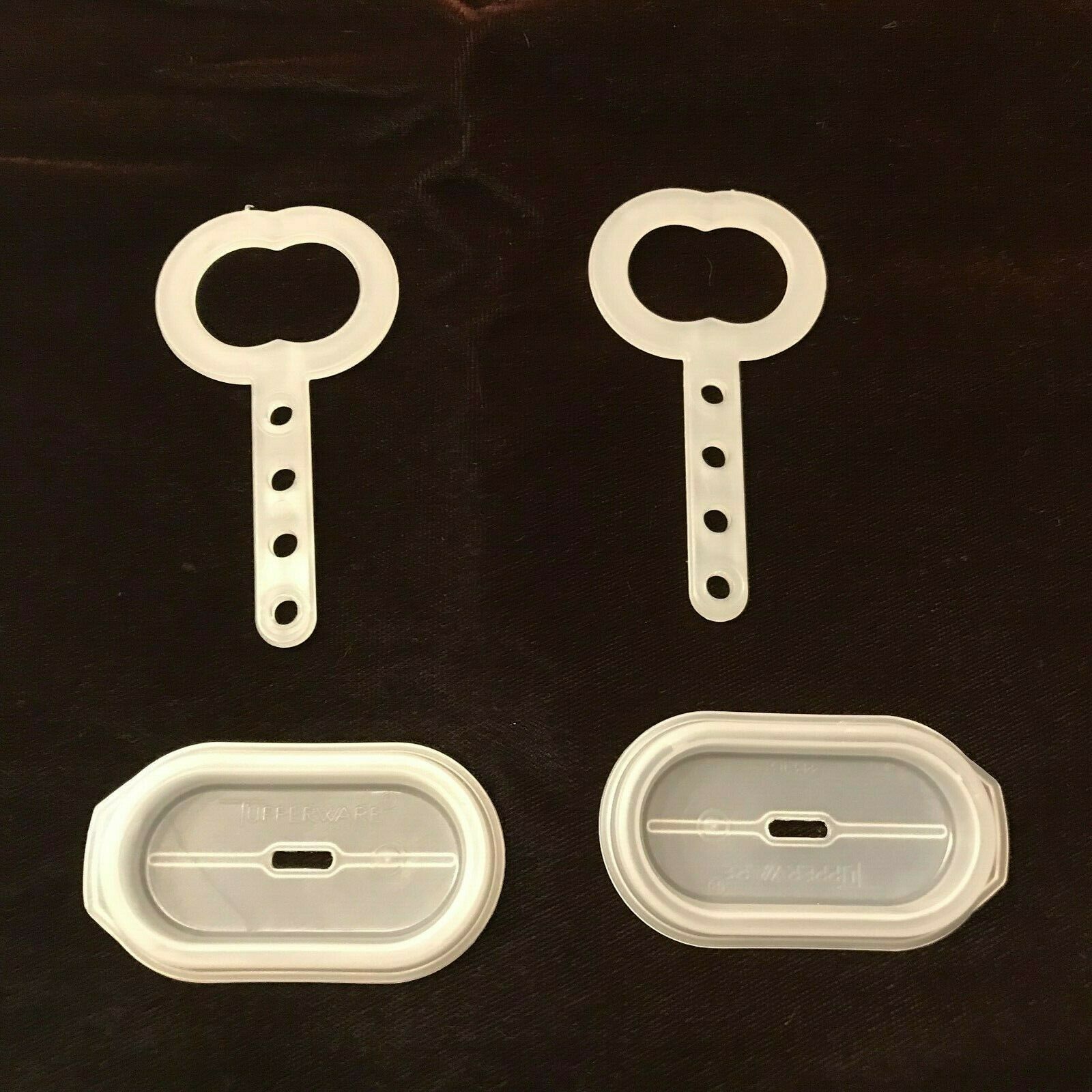 2  TUPPERWARE ICE TUP POPSICLE MAKERS REPLACEMENT STICK & LID 343 345 Sheer - Fresh Stock Dated February 2026