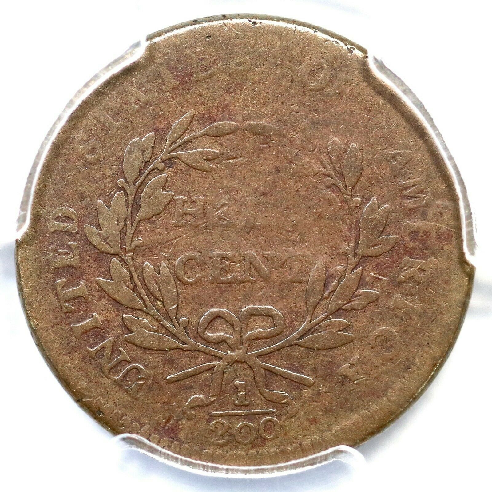 1797 C-3a R-3 PCGS G 06 Plain Edge Low Head Liberty Cap Half Cent Coin 1/2c - Fresh Stock Dated December 2025