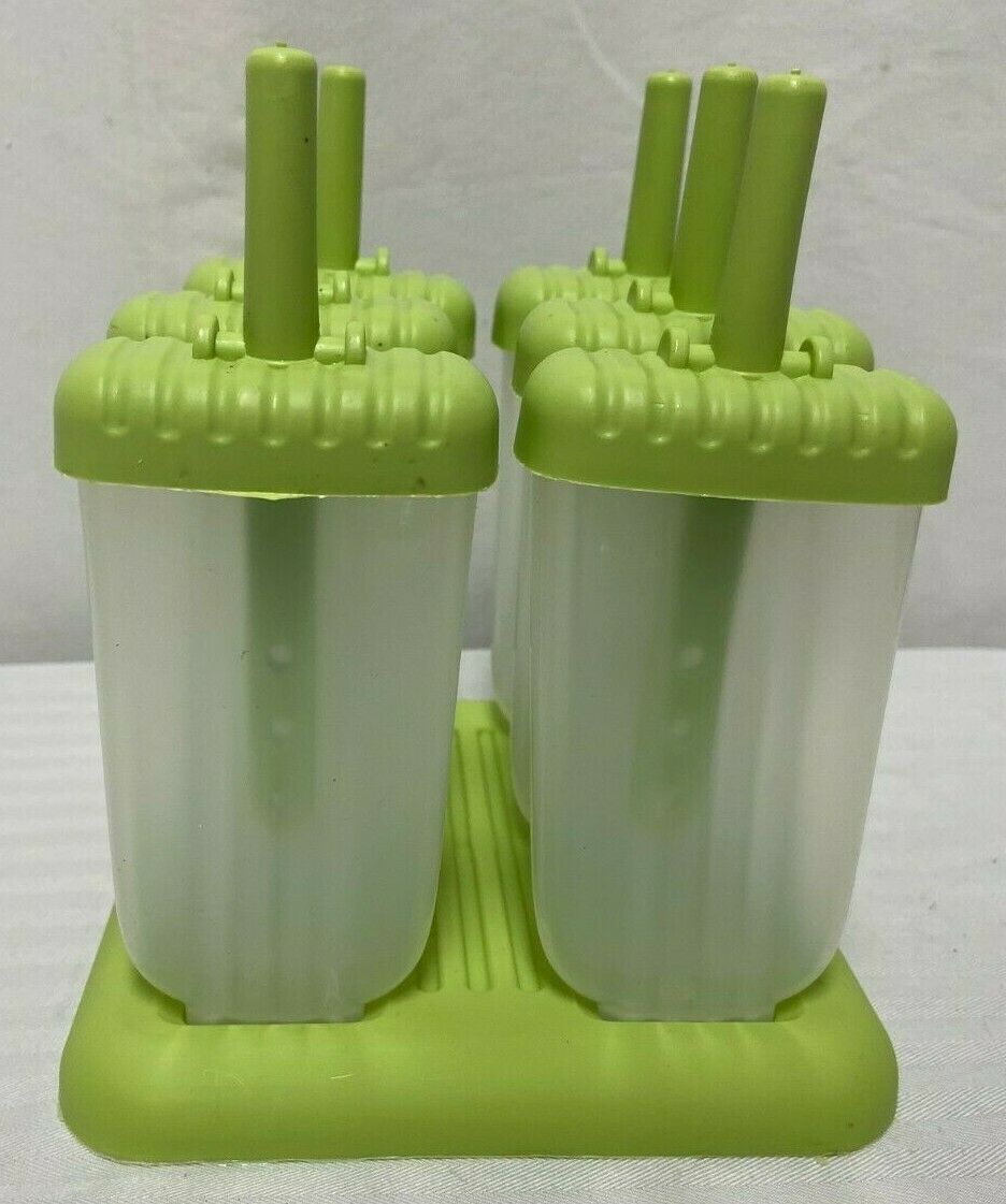6 Popsicle Molds Frozen Ice Popular - Fresh Stock Dated February 2026