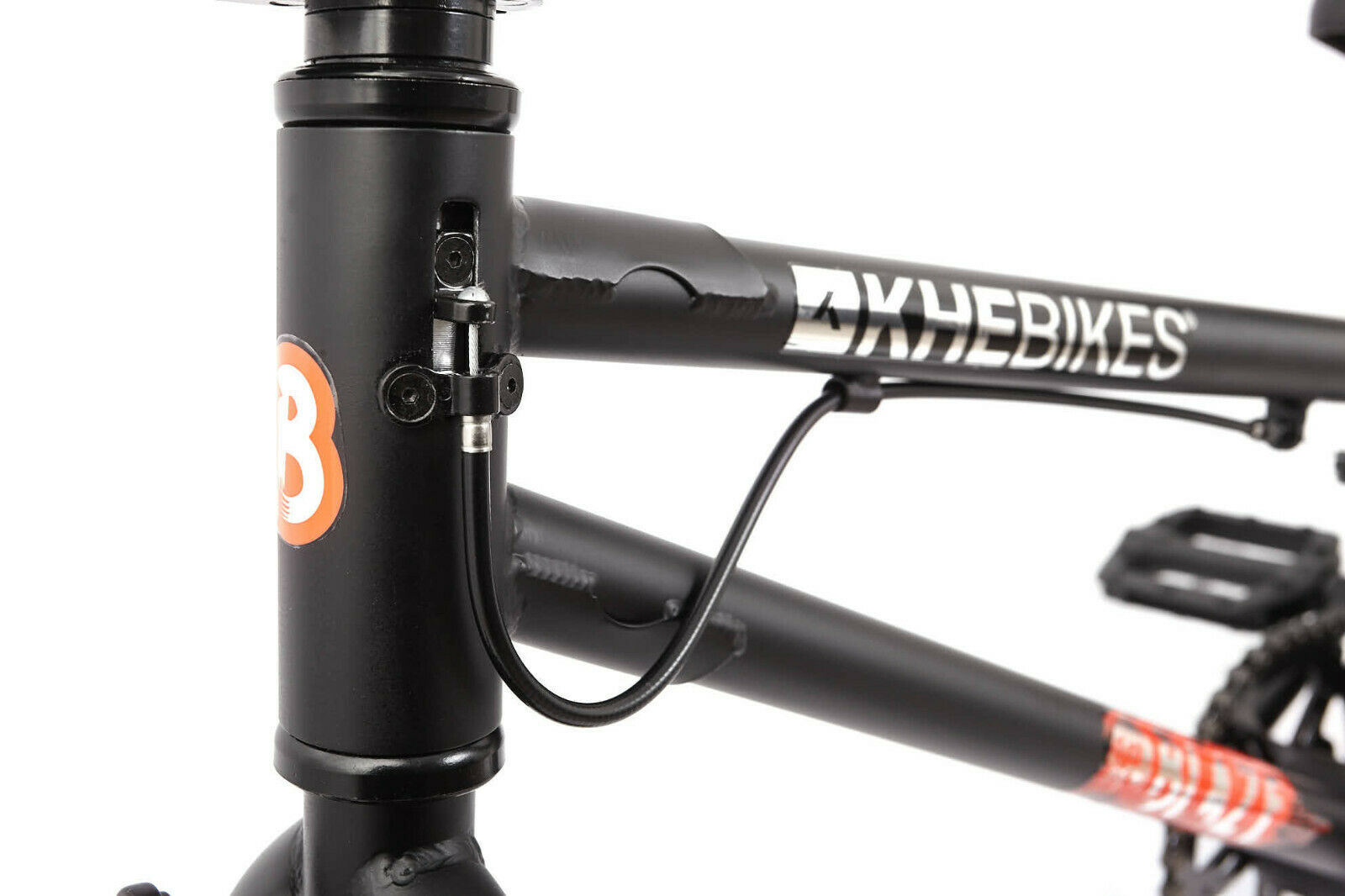 KHE BMX Bike Blaze 18 Inch Black Affix 360° Rotor Only 22.5lbs - Fresh Stock Dated January 2026