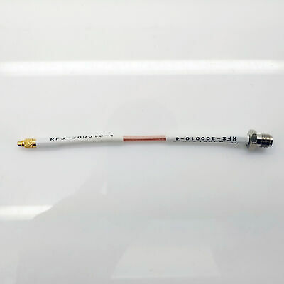 MMCX Male (Plug) to SMA Female (Jack) RG316/U Coaxial Cable Assembly, 4 inch - Fresh Stock Dated December 2025