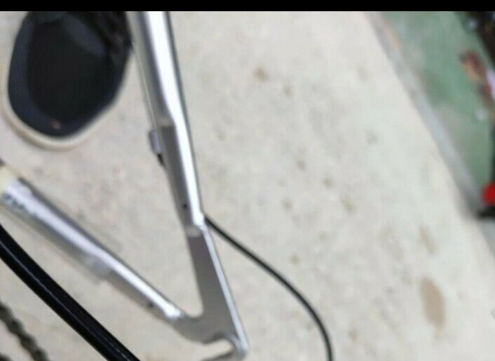 Mongoose Malus Adult Fat Tire Mountain Bike Frame  7-Speed Silver - Fresh Stock Dated December 2025